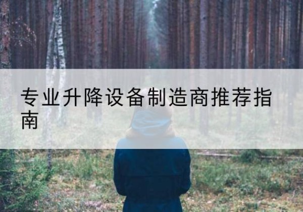 井研电动剪叉升降平台厂家-专业升降设备制造商推荐指南